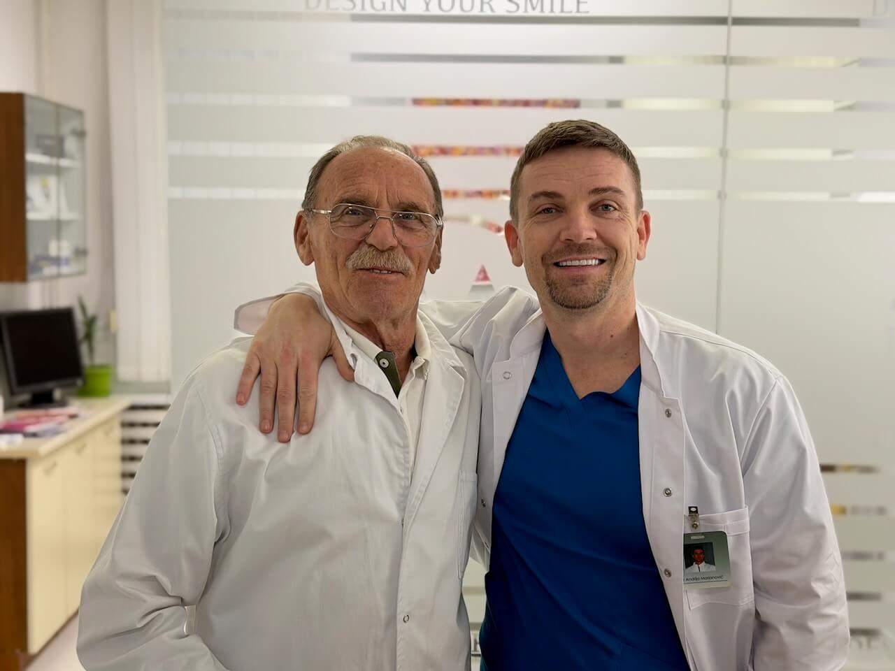 dr Zarko Marjanovic i dr Andrija Marjanovic